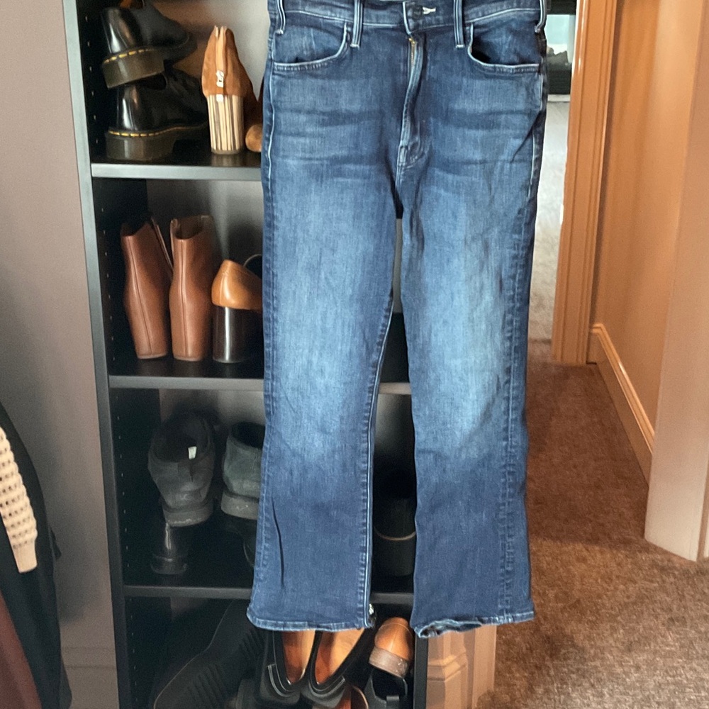 MOTHER Dark Blue Denim Jeans